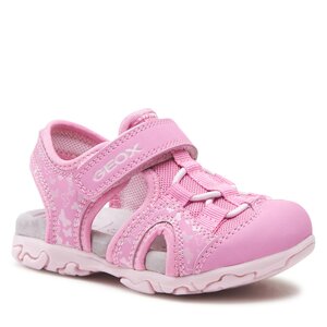 Sandále Geox - B Sandal Flaffee Gir B3557C05014C8006 S Dk Pink.