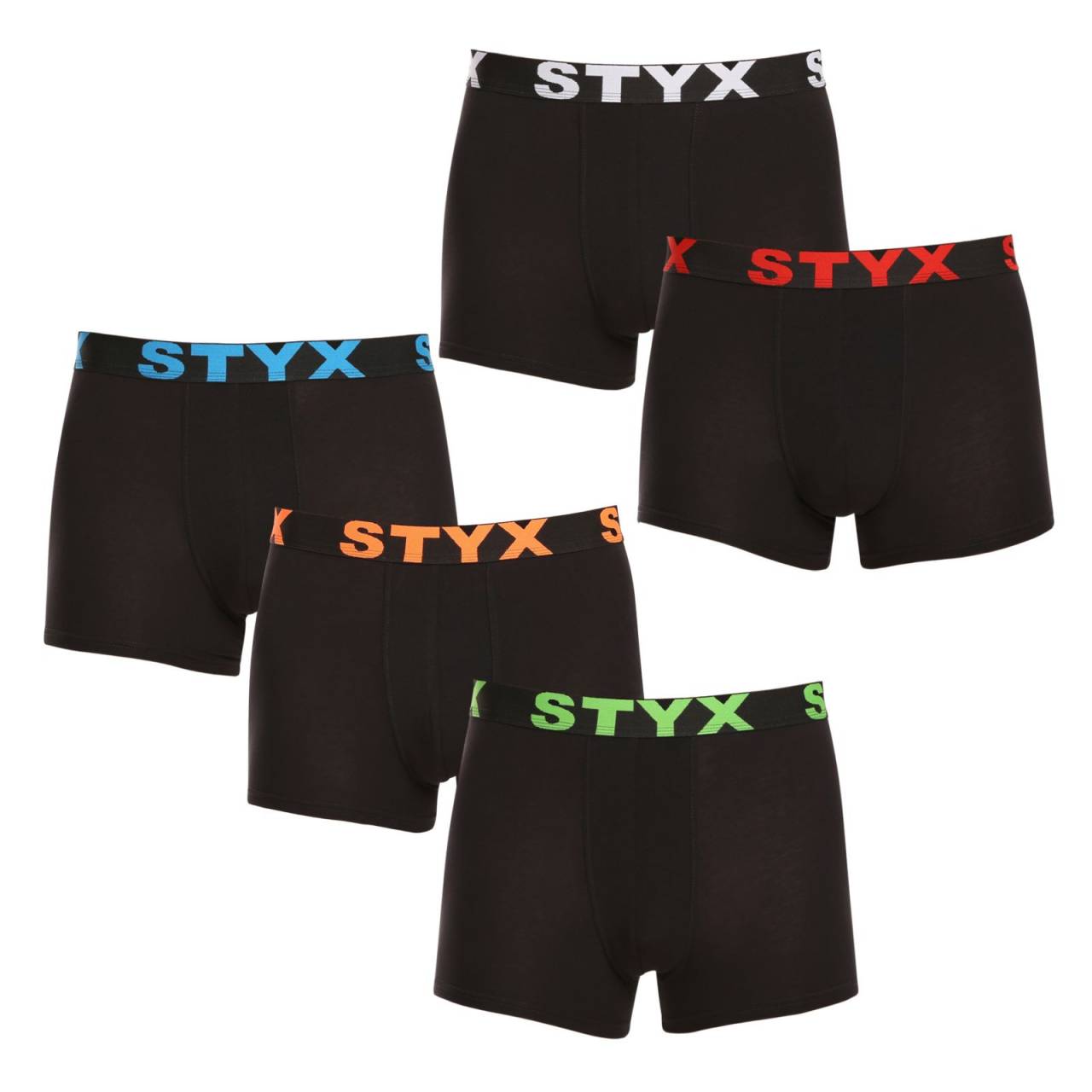 5PACK pánske boxerky Styx športová guma čierné (5G9602) S, trenky.
Boxerky Styx ti dokonale sadnú
Pánske boxerky Styx vsádzajú na maximálnu kvalitu za skvelú cenu.
Spodná bielizeň Styx pre štýlových mužov aj ženy
Česká značka spodnej bielizne Styx patrí k našim privátnym značkám a sme na to náležite pyšní.