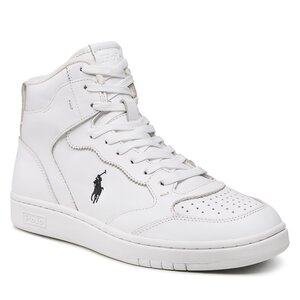 Sneakersy Polo Ralph Lauren - Polo Crt Hgh 809877680001 Wht/Blk.