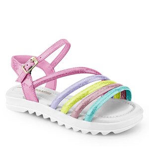 Sandále Bibi - Flat Form 1198023 Candy/Lavander/Melon/Quartzo/Sk.