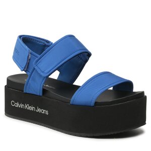 Sandále Calvin Klein Jeans - Flatform Sandal Softny YW0YW00965 Imperial Blue CGD.