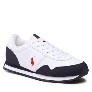Sneakersy Polo Ralph Lauren - Train 89 Pp RF104134 White Tumbled/Navy Micro w/ Red PP.