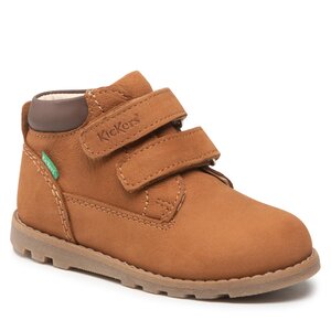 Šnurovacia obuv Kickers - Nogankro 909840-10 Camel.