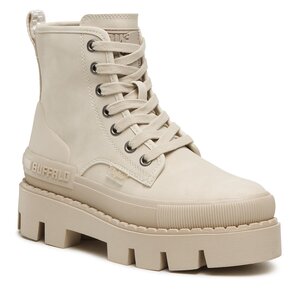 Outdoorová obuv Buffalo - Raven Laceup Hi 1630803  Cream.