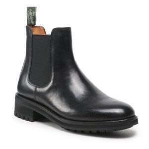 Členková obuv s elastickým prvkom Polo Ralph Lauren - Bryson Chls 812754385001 Black.