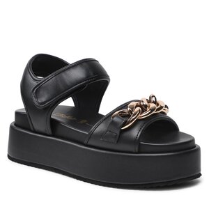 Sandále Buffalo - Noa Quilt Chain BN16021541 Black.