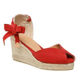 Espadrilky Castañer - Bilina/6/002 Rojo Carmin.