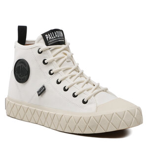 Plátenky Palladium - Palla Ace Mid Supply 78570-116-M Star White.