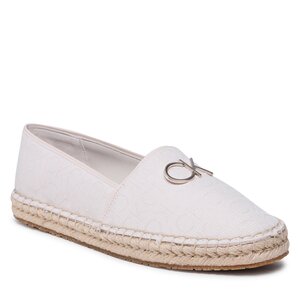 Espadrilky Calvin Klein - Espadrille W/Hw HW0HW01458 Neutral Mono 02R.
