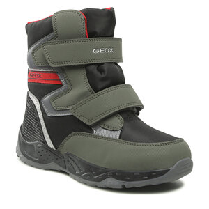 Snehule Geox - J Sentiero B.B Abx B J26FSB 0FUCE C0754 D Dk Green/Red.