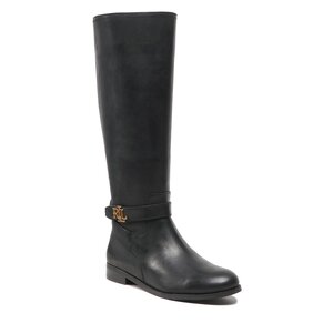Čižmy vo vojenskom štýle Lauren Ralph Lauren - Brittaney 802876148001 Black.