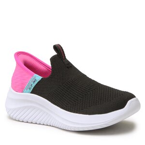 Sneakersy Skechers - Fresh Time 303800L/BKPK Black/Pink.