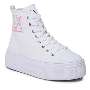 Plátenky Armani Exchange - XDZ026 XV695 S606 Optic White/Pink.