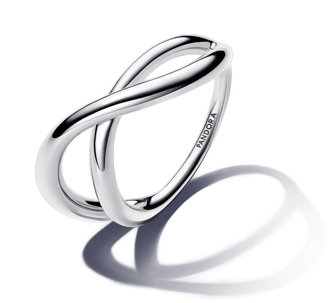 Pandora Trendy strieborný prsteň Essence 193318C00 56 mm.