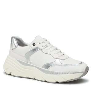 Sneakersy Geox - D Diamanta D35UFA085BNC0007 White/Silver.