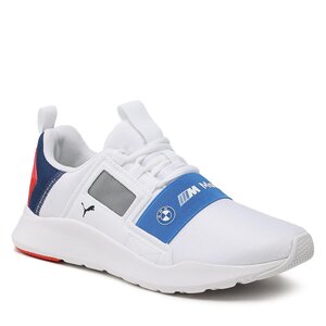 Sneakersy Puma - Bmw Mms Wired Cage 307413 04 Puma White/Pro Blue/Pop Red.