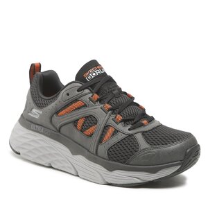 Topánky Skechers - Max Cushioning Elite-Routine 220059/CCOR Charcoal/Orange.