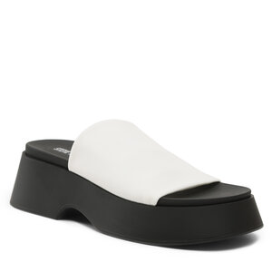 Šľapky Steve Madden - Throw back SM11002450-148 White/Black.
