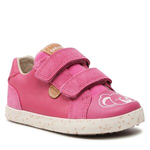 Sneakersy Geox - B Kilwi Girl B35D5E08522C0886 S Fuchsia/White.