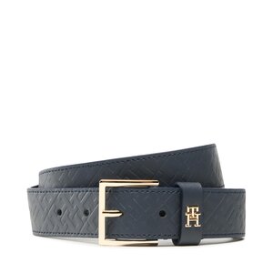 Dámsky opasok Tommy Hilfiger - Th Square 3.0 Monogram AW0AW14240 DW6.