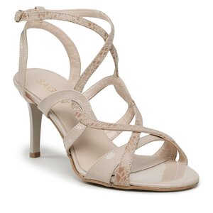 Sandále Sagan - 4902 Beżowy Lakier/Beżowa Jaszczurka 948.