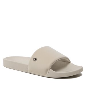 Šľapky Calvin Klein - HM0HM00983 Feather Gray ABY.