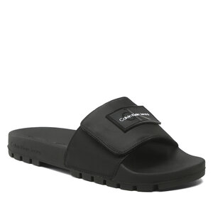 Šľapky Calvin Klein Jeans - Truck Slide Velcro M YM0YM00682 Black BDS.