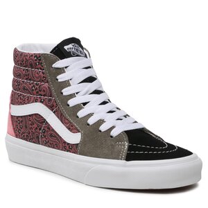 Sneakersy Vans - Sk8-Hi VN0A32QGUOT1 Dusty Olive/Rose Cloud.