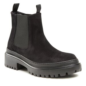 Členková obuv s elastickým prvkom Pollini - SA21204G1FTH0000 Nero.