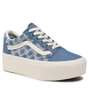 Tenisky Vans - Old Skool Stac VN0A7Q5MBLU1 Denim Mix Blue.