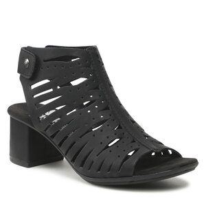 Sandále Rieker - 64776-00 Schwarz.