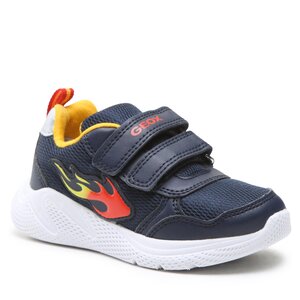 Sneakersy Geox - B Sprintye Boy B354UC01454C0657 S Navy/Yellow.