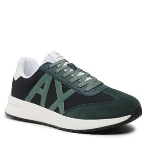 Sneakersy Armani Exchange - XUX071 XV527 S559 Navy/D.Green/Green.