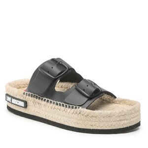 Espadrilky LOVE MOSCHINO - JA28123G1GIAJ000 Nero.