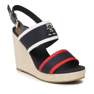 Espadrilky Tommy Hilfiger - Rwb Feminne Wedge FW0FW07180 Rwb 0GY.