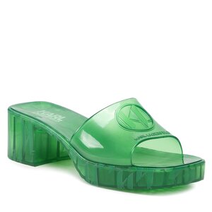 Šľapky KARL LAGERFELD - KL83005 Light Green Rubber.