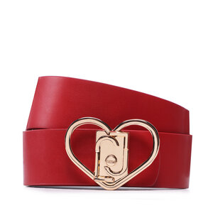 Dámsky opasok Liu Jo - Ecs Belt 3.5 Cm AA3251 E0060 Red Tango 81657.