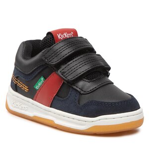 Sneakersy Kickers - 910861-30-10 M Marine Noir Orange.