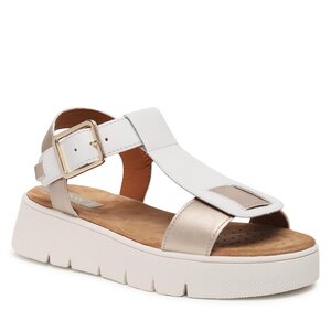 Sandále Geox - D Dandra 40 D35SCD043AJC1327 White/Lt Gold.