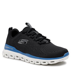 Topánky Skechers - Fasten Up 232136/BKBL Black/Blue.