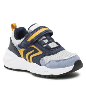 Sneakersy Geox - J Heevok Boy J16EQA02214C0657 S Navy/Yellow.