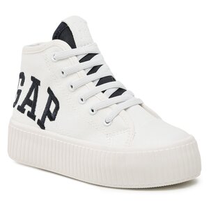 Plátenky Gap - Jackson Mid Twl GAI501F6TYWHITGP White.