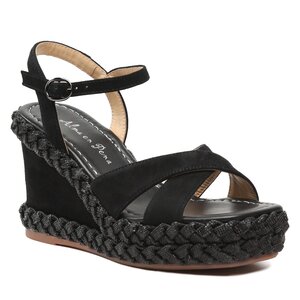 Sandále Alma En Pena - V23540 Suede Black.