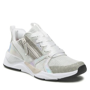Sneakersy SKECHERS - Sleek Shines 310251L/WSL White/Silver.
