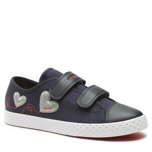 Sneakersy Geox - Jr Ciak Girl J3504G01054C0673 D Navy/Silver.