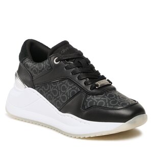 Sneakersy Calvin Klein - Chunky Intern Wedge Lace Up- Mono HW0HW01439 Black Mono 0GN.