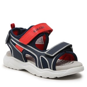 Sandále Geox - J Sandal Splush Boy J35GPA014CEC0735 S Navy/Red.