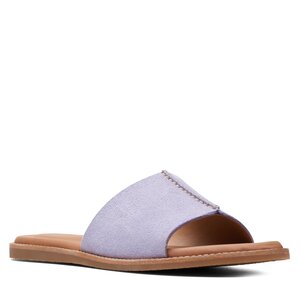 Sandále Clarks - Karsea Mule 26170606 Lilac Suede.