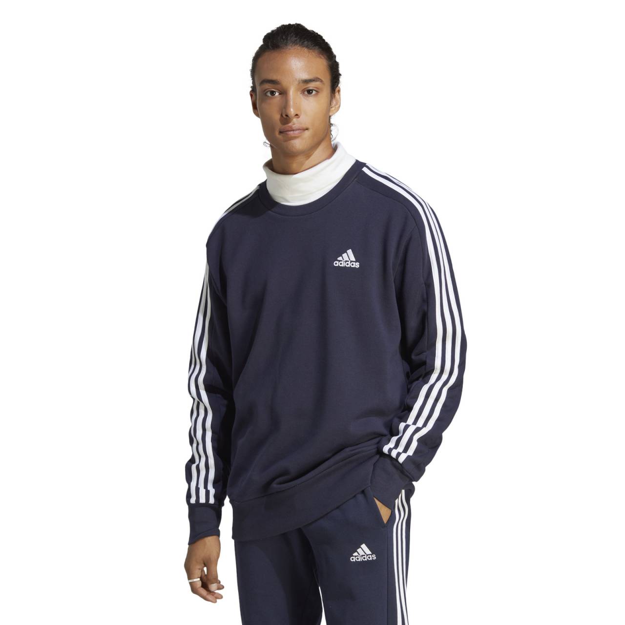 adidas Essentials French Terry 3-Stripes Sweatshirt S.