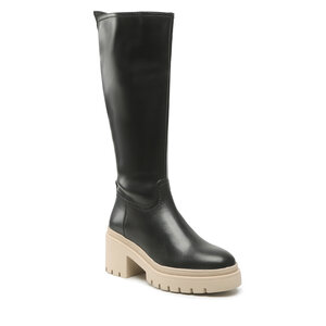 Čižmy Tamaris - 1-25640-39 Black Lea./Beige 044.